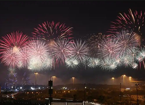 德州焰火晚会